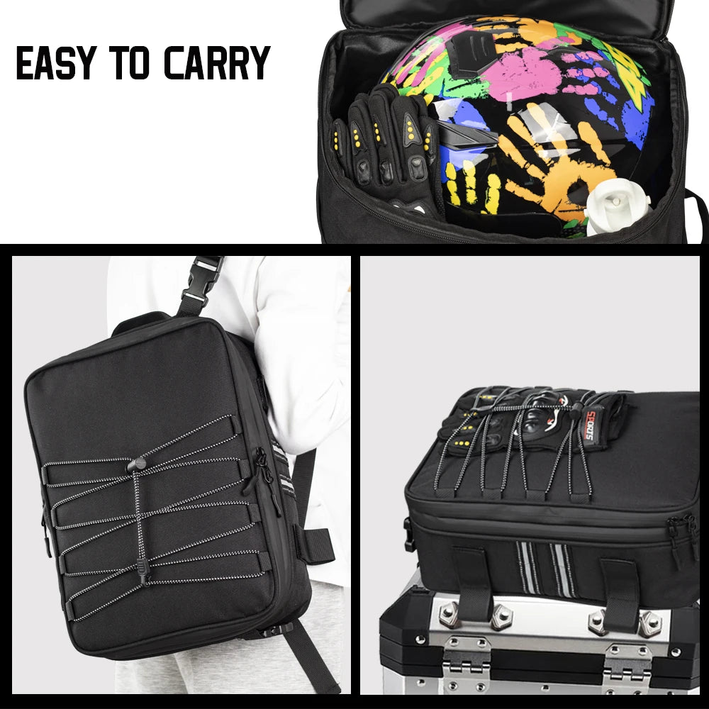 1/2/3pcs set Motorcycle Luggage Bags Additional Bags for BMW GS 1200 LC Adventure 2013-2017 R1250GS R1200GS Adventure Top Pack