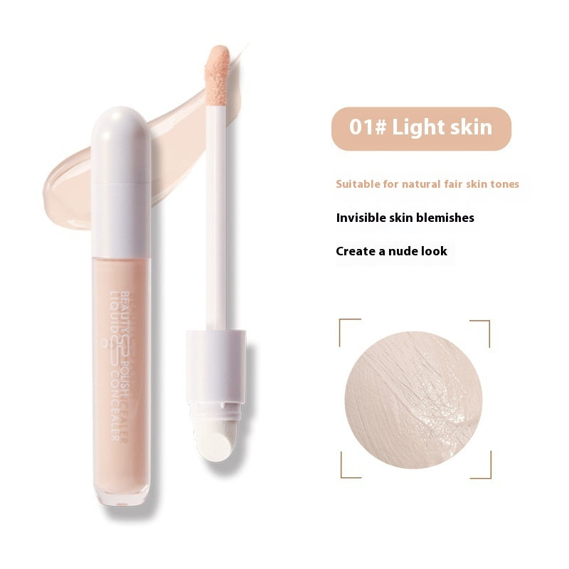 Double-headed Liquid Concealer Get Sponge Head Moisturizing Decoration