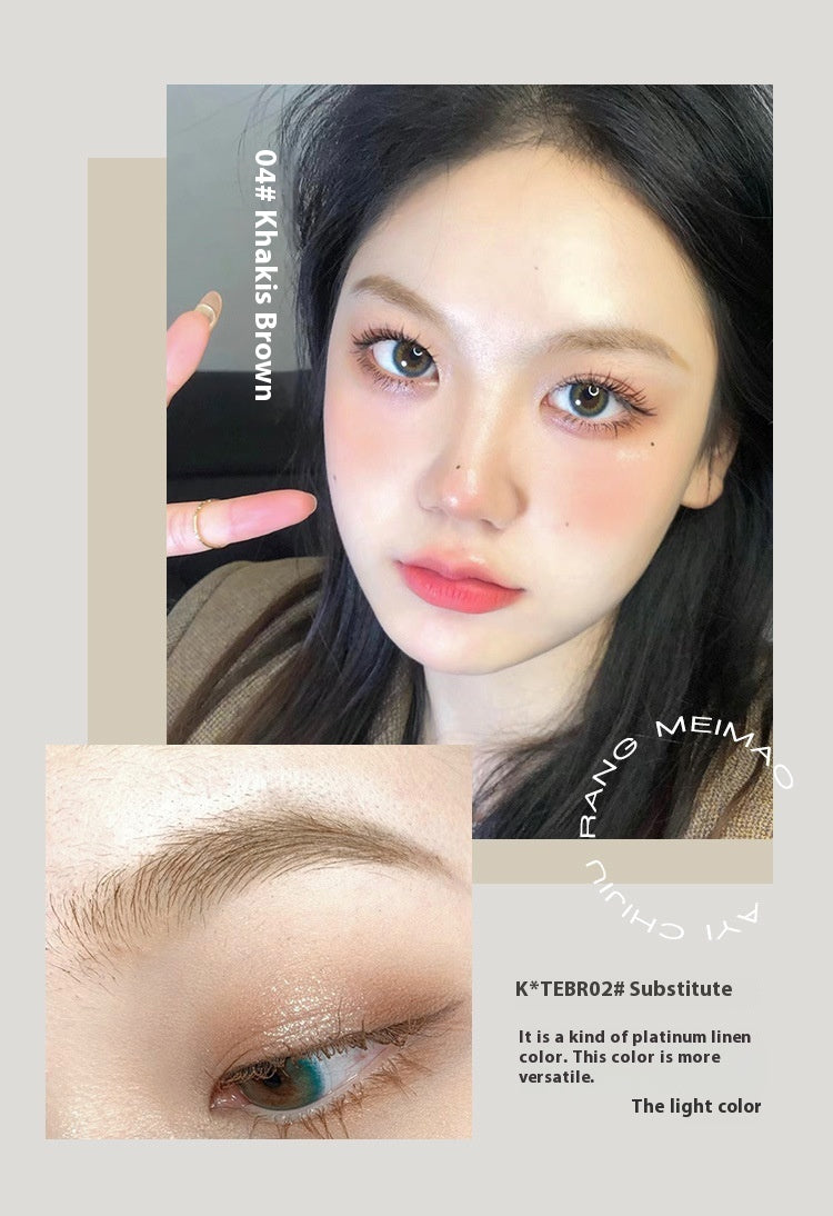 Stereo Eyebrow Cream Waterproof And Durable Non-decolorizing Not Smudge