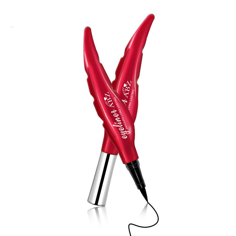 Full English Version Red Feather Liquid Eyeliner Waterproof And Sweat-proof