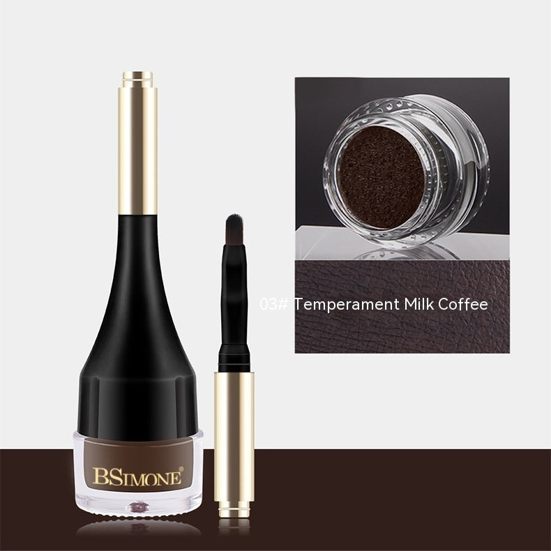 Air Cushion Eyebrow Skin care lotion Smooth Long-lasting Natural Three-dimensional Waterproof And Sweat-proof
