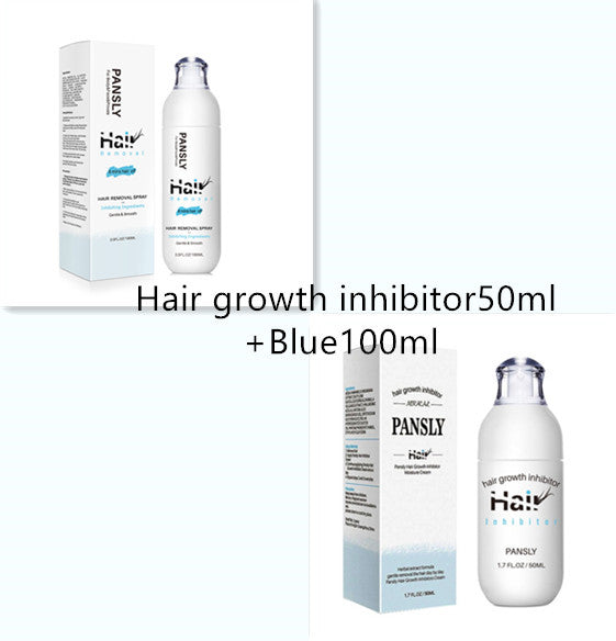 Permanent Hair Removal Inhibitor Spray Painless Beard Legs Armpit Smooth Repair