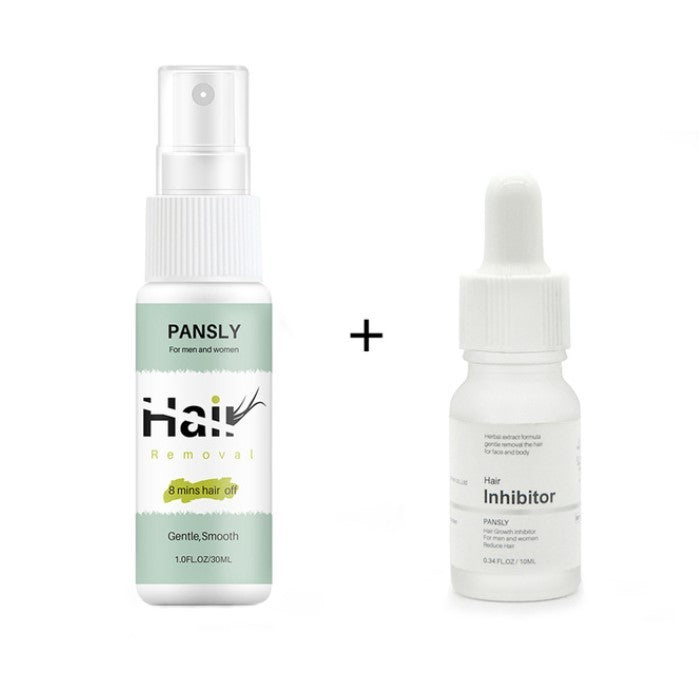 Permanent Hair Removal Inhibitor Spray Painless Beard Legs Armpit Smooth Repair