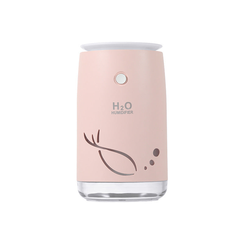 New Small Tail Fish Night Light Humidifier USB Mini Car Air Purifier Household Humidifier