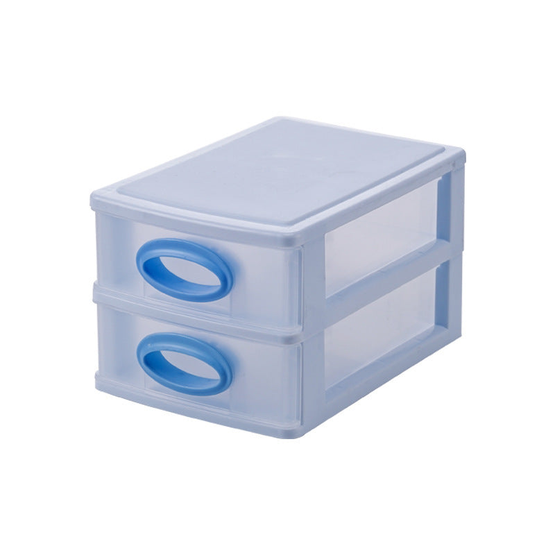 Nordic Style Transparent Multi-layer Drawer Plastic Storage Box Women Girls Bedroom Desktop Cosmetic Boxes Jewelry Organizer New
