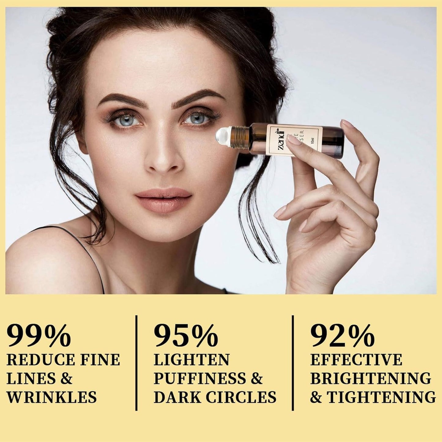 Zendi Time Eraser Castor Oil And Frankincense Eye Roller