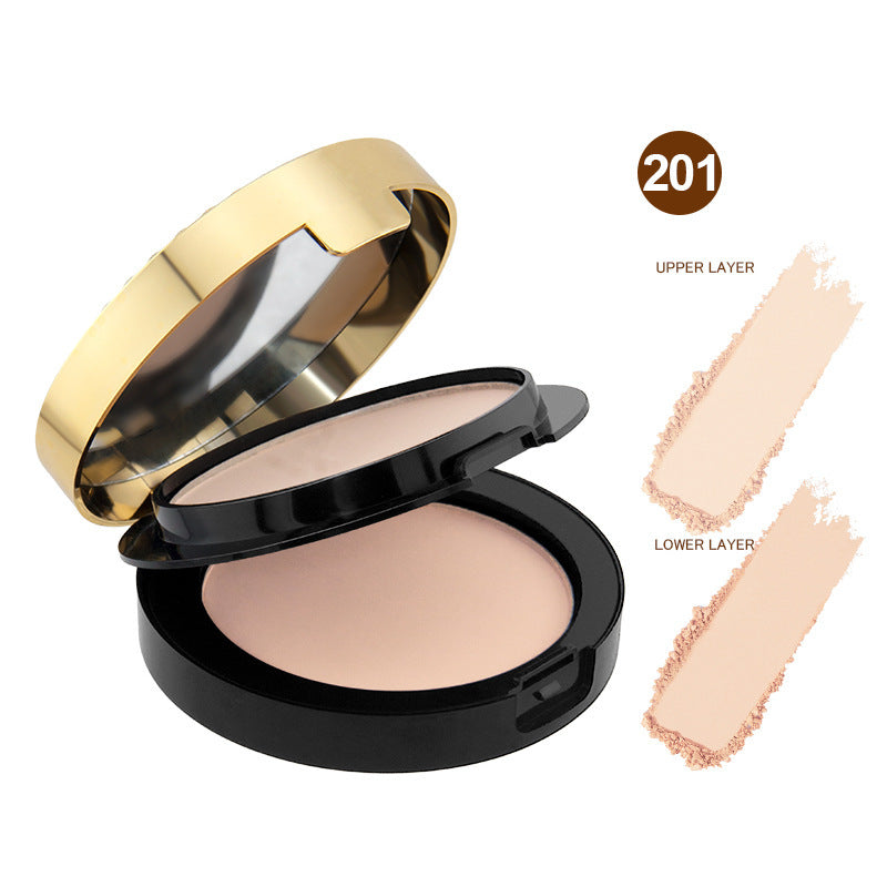 Peacock 24k Gold Diamand Repair Double Layer Powder