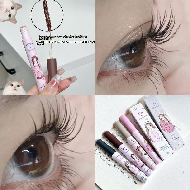 Cappuvin Little Girl's Eyelashes Base Cream Curling Shaping Long