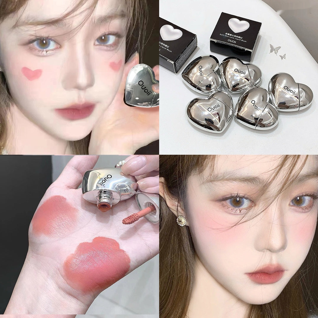 Portable All-match Soft Mist Love Liquid Blush