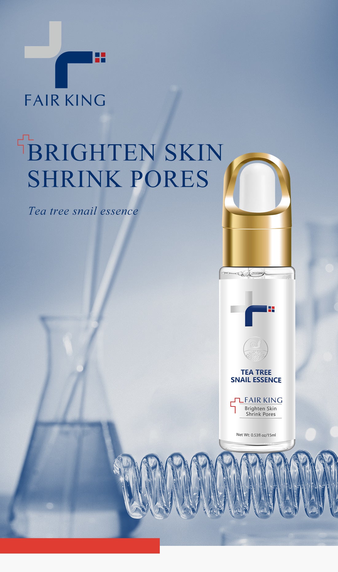 Makeup FAIR KING Snail Liquid FAIR KING009