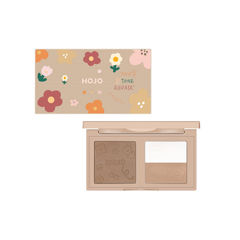 Three-in-one Highlighter Natural Three-dimensional Shadow Blush