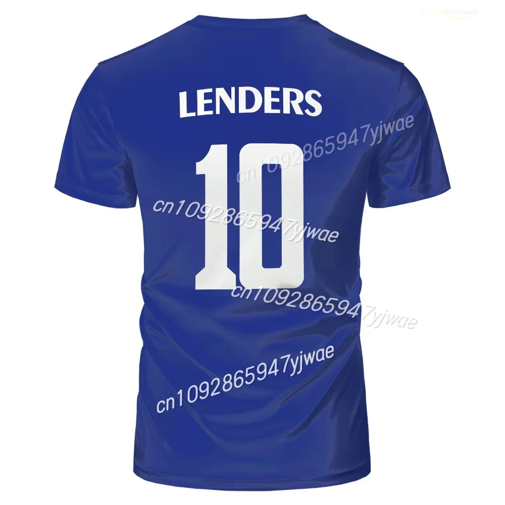 Sports Breathable Jersey LENDERS Summer Men's T-shirt Captain Winglet Cosplay Unisex Kids Short-sleeved Tops Oversized Tees