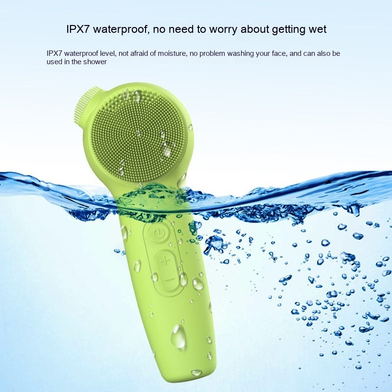 Ultrasonic Facial Cleaner Electric Waterproof Facial Brush Pore Cleaner