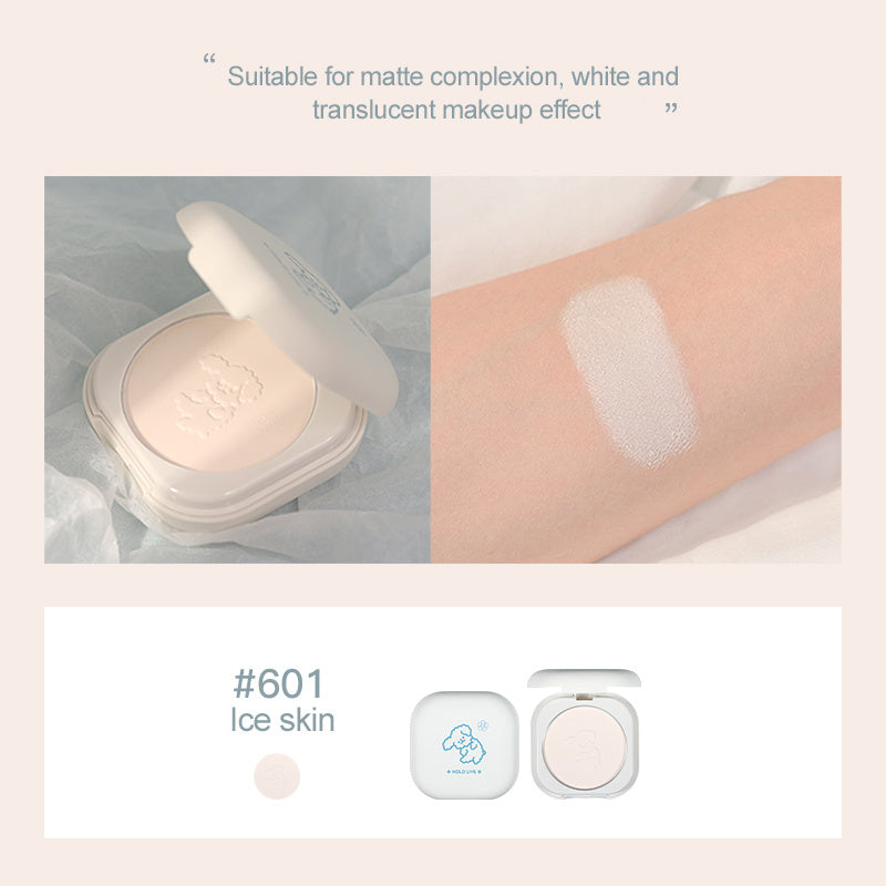 Little Milk Dog Powder Foundation Repairing Makeup Loose Powder Natural Complexion Powder Matte