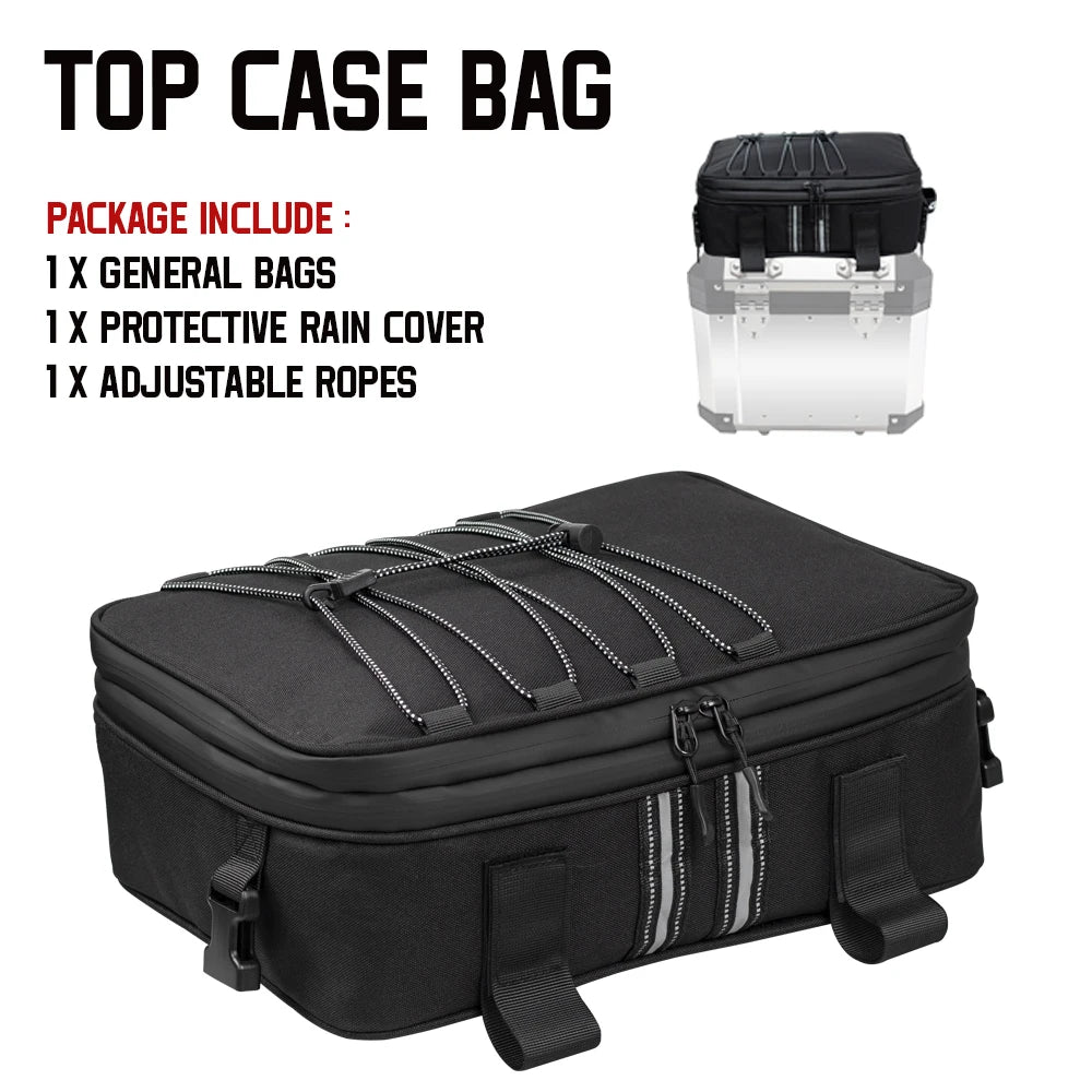 1/2/3pcs set Motorcycle Luggage Bags Additional Bags for BMW GS 1200 LC Adventure 2013-2017 R1250GS R1200GS Adventure Top Pack