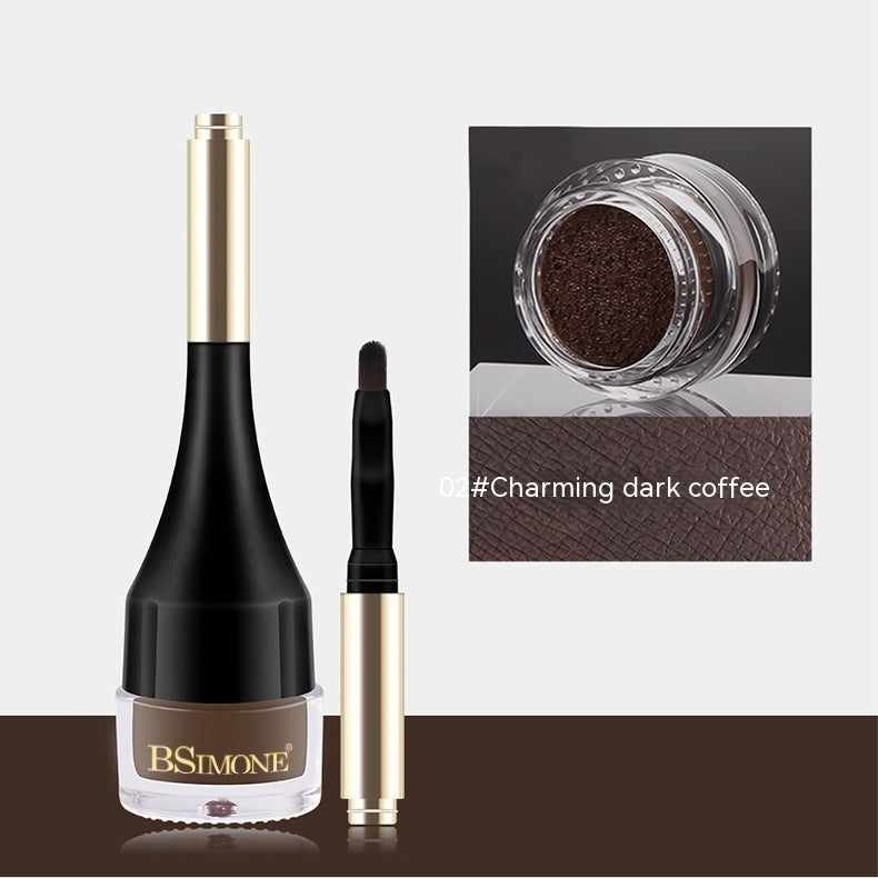 Air Cushion Eyebrow Skin care lotion Smooth Long-lasting Natural Three-dimensional Waterproof And Sweat-proof