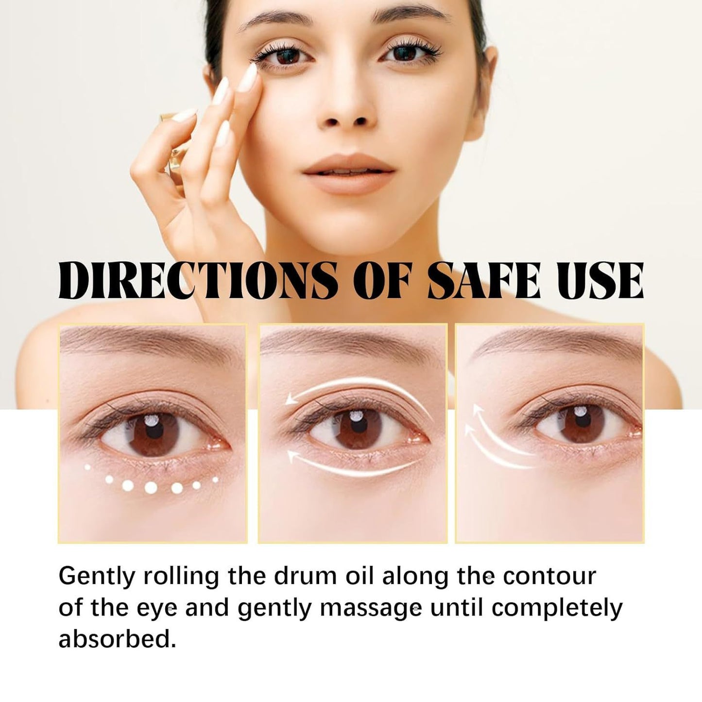 Zendi Time Eraser Castor Oil And Frankincense Eye Roller