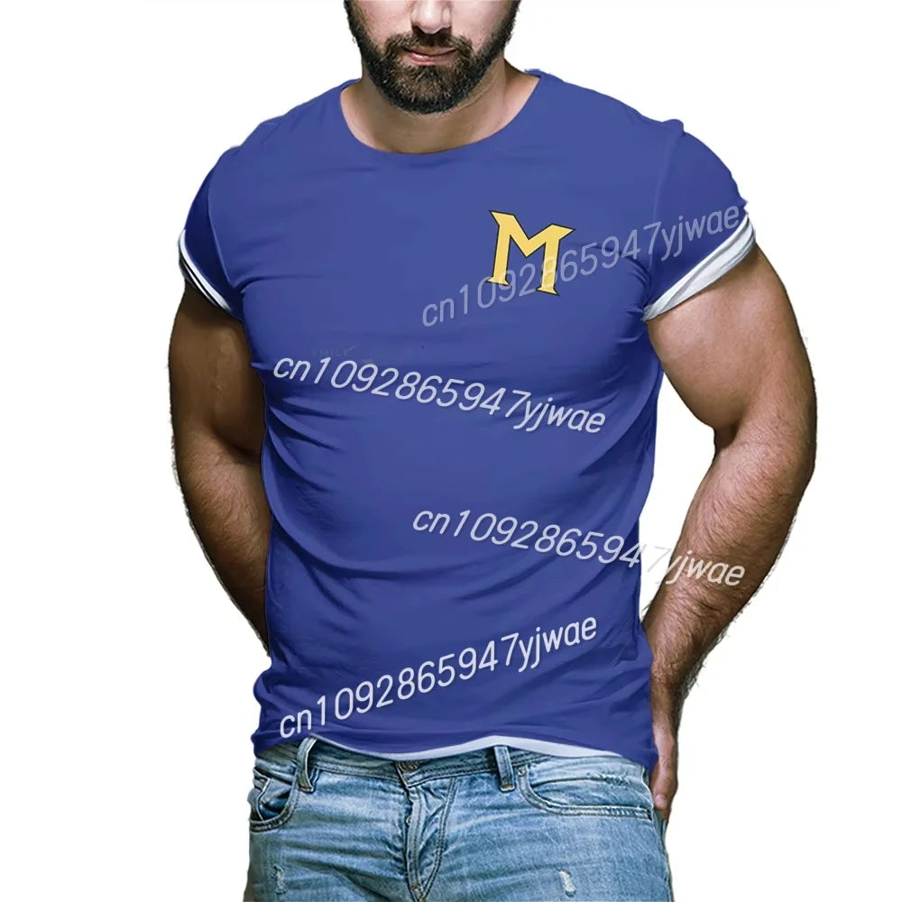 Sports Breathable Jersey LENDERS Summer Men's T-shirt Captain Winglet Cosplay Unisex Kids Short-sleeved Tops Oversized Tees