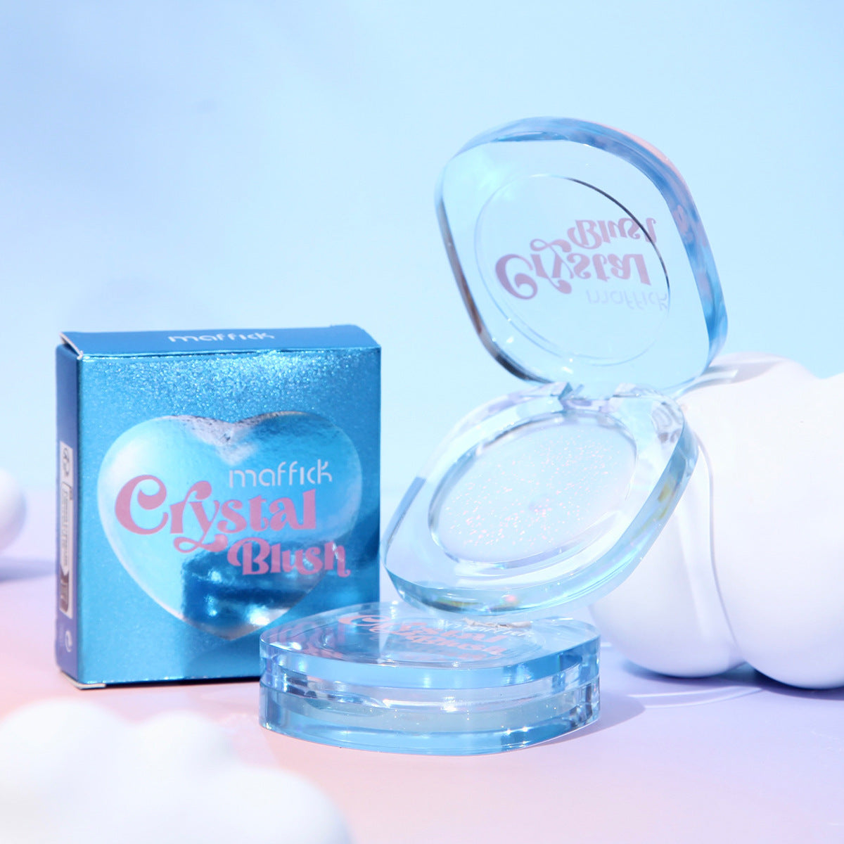 Temperature Change Transparent Crystal Color Change Highlight Blusher