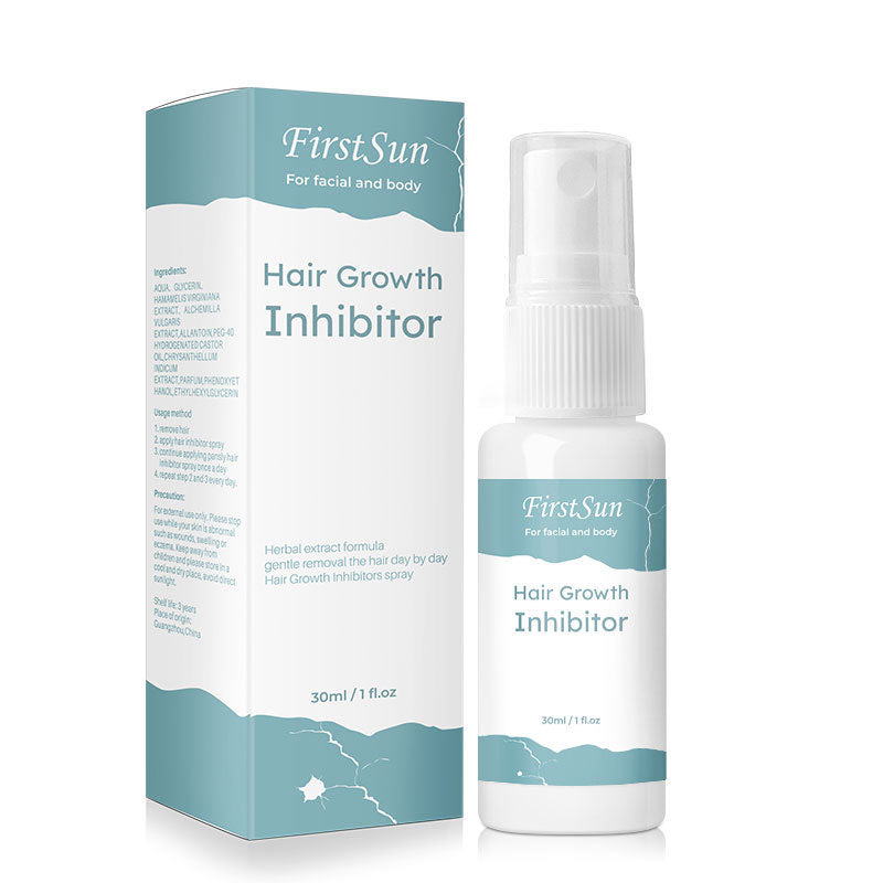 Permanent Hair Removal Inhibitor Spray Painless Beard Legs Armpit Smooth Repair