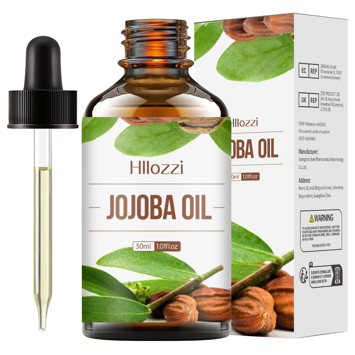 30ml Organic Oil Aromatherapy Massage Aromatic Skin Care Castor Oil