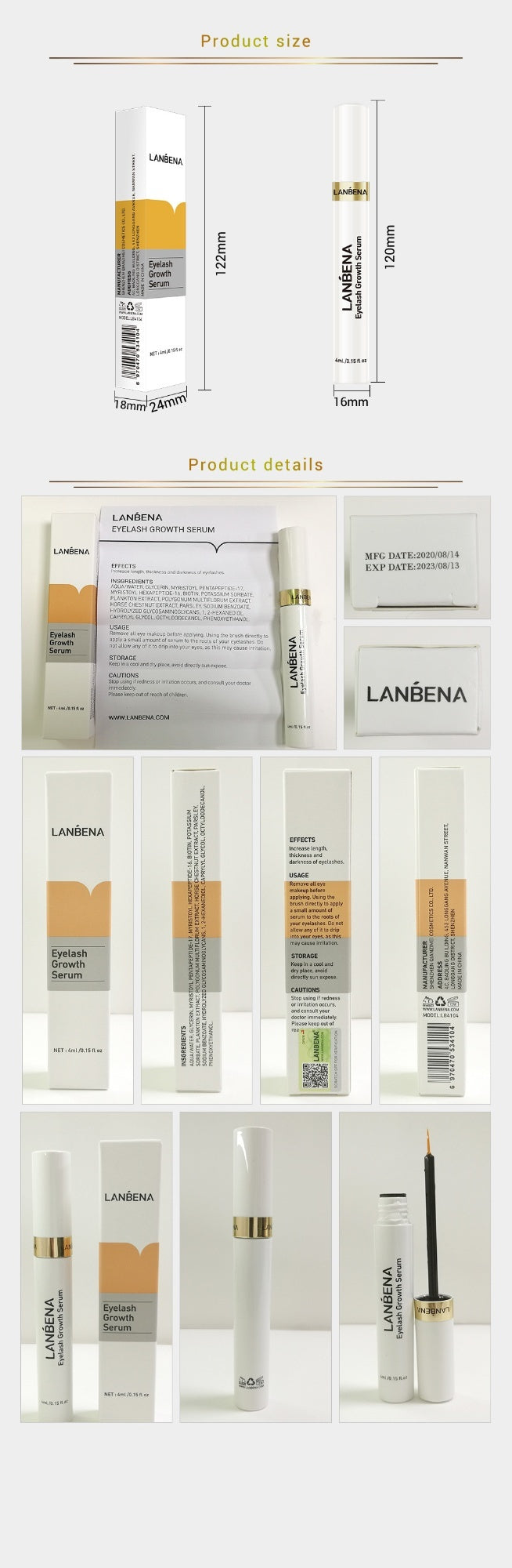 LANBENA Eyelash Liquid