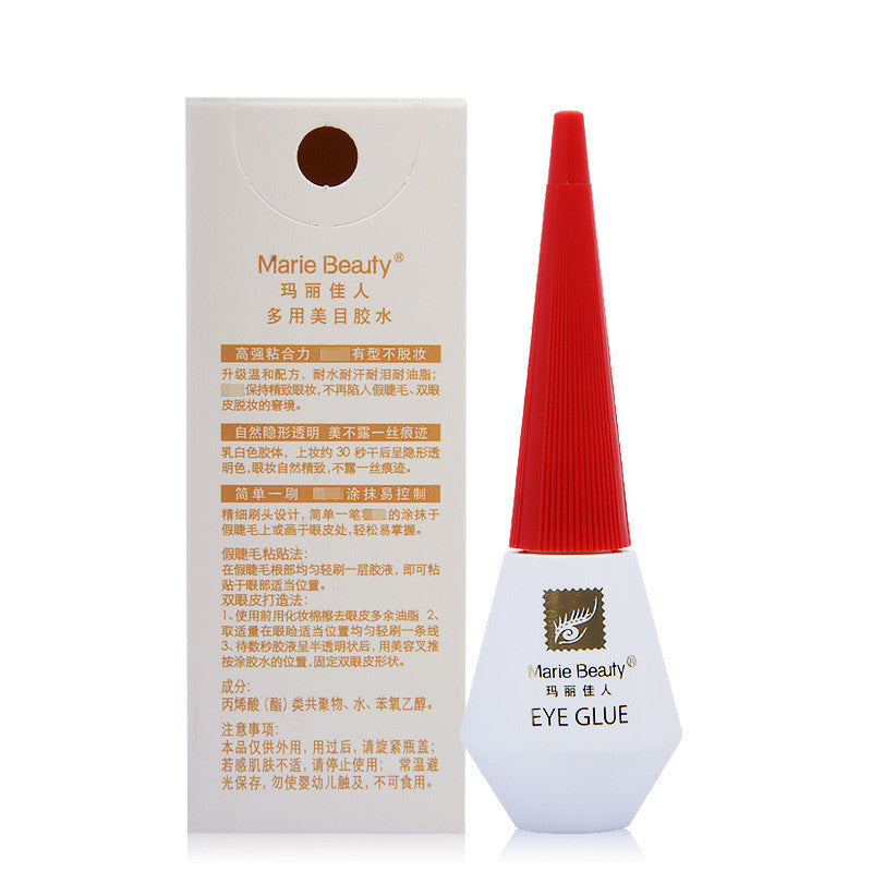 Red Cover Multi-purpose Beauty Glue Super Sticky Double Eyelid Stickers False Eyelashes
