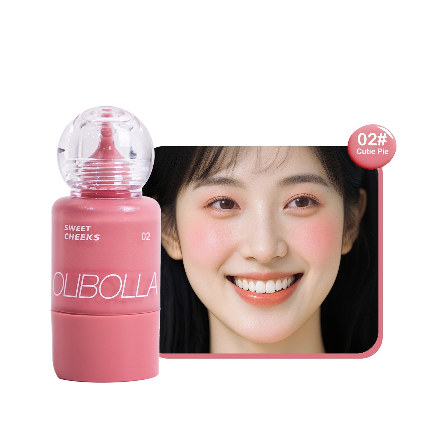 Small Feeding Bottle Press Blush Water Light Liquid
