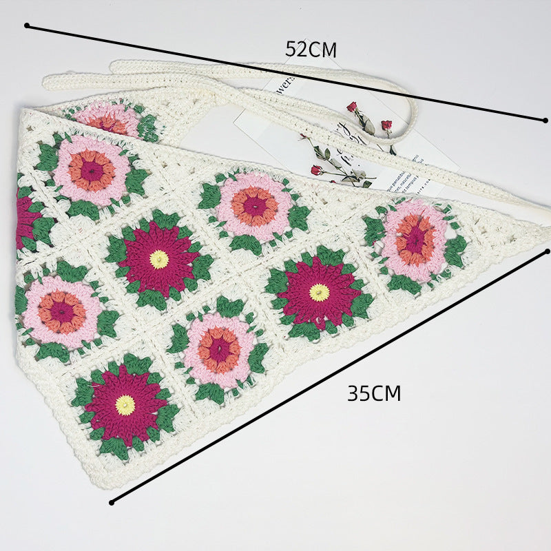 All-matching Triangular Binder Knitted Hair Band