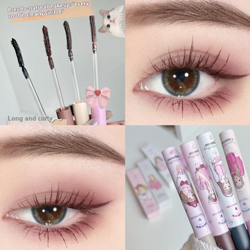Cappuvin Little Girl's Eyelashes Base Cream Curling Shaping Long