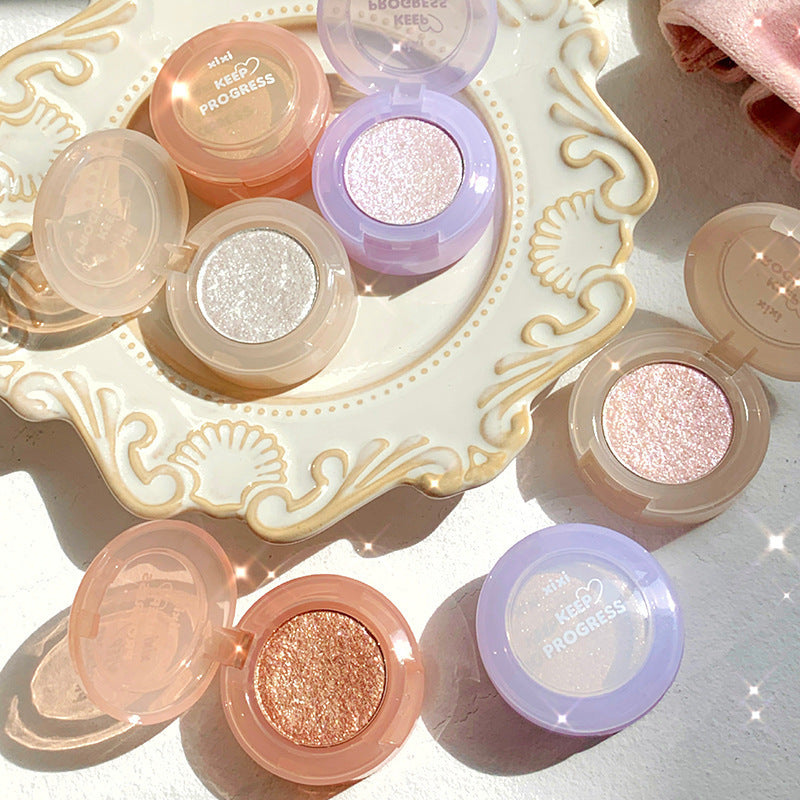 Earth Pearl Nude Makeup Beginners Lasting Affordable Non Halo Eyeshadow