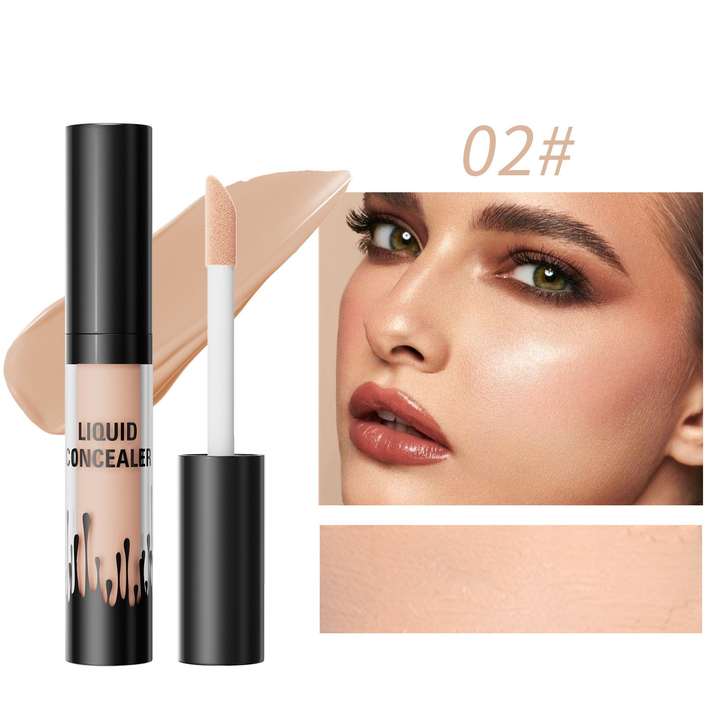 Natural Fit Liquid Concealer Waterproof And Sweat-resistant