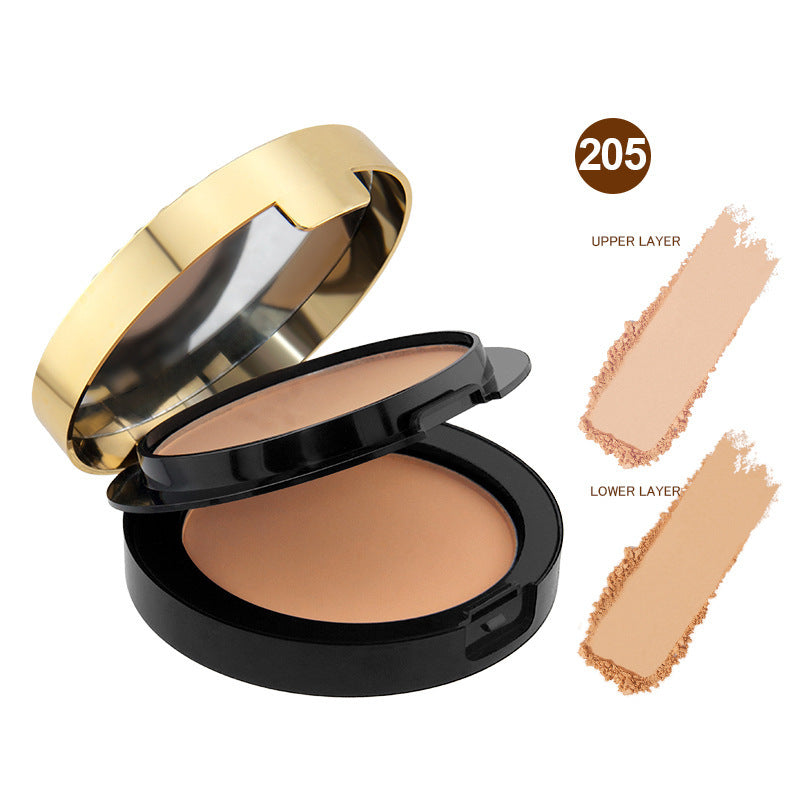 Peacock 24k Gold Diamand Repair Double Layer Powder
