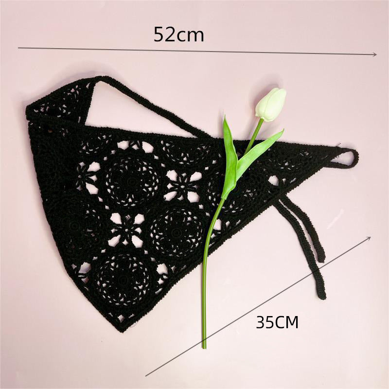 All-matching Triangular Binder Knitted Hair Band