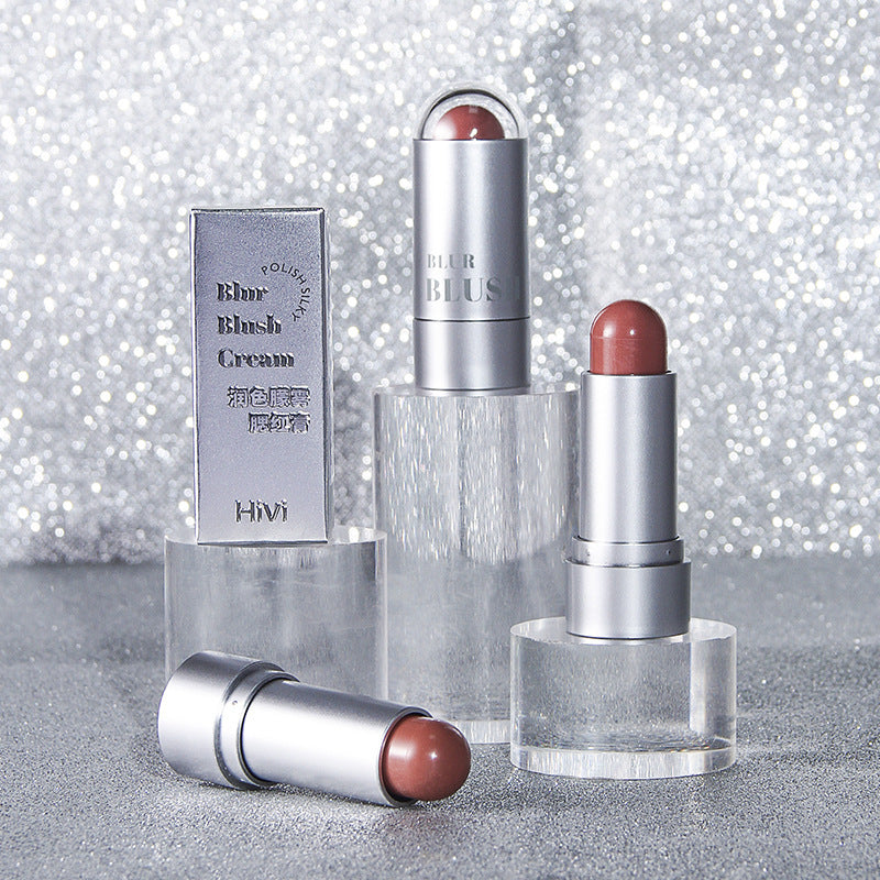 Touch Color Mist Silver Tube Blush Stick Lips And Cheeks Can Be Used For Natural Development