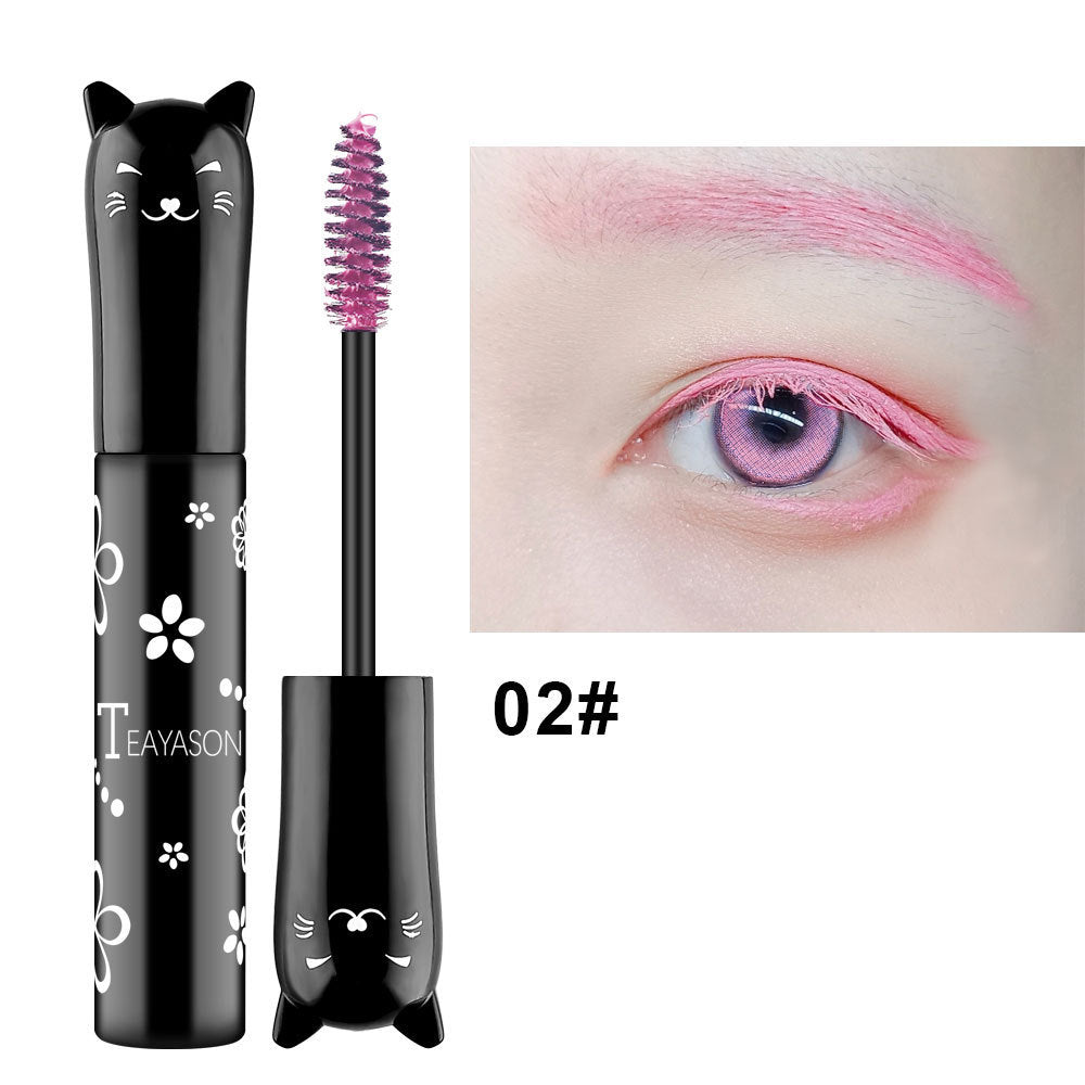 Color Mascara Blue Purple White Purple