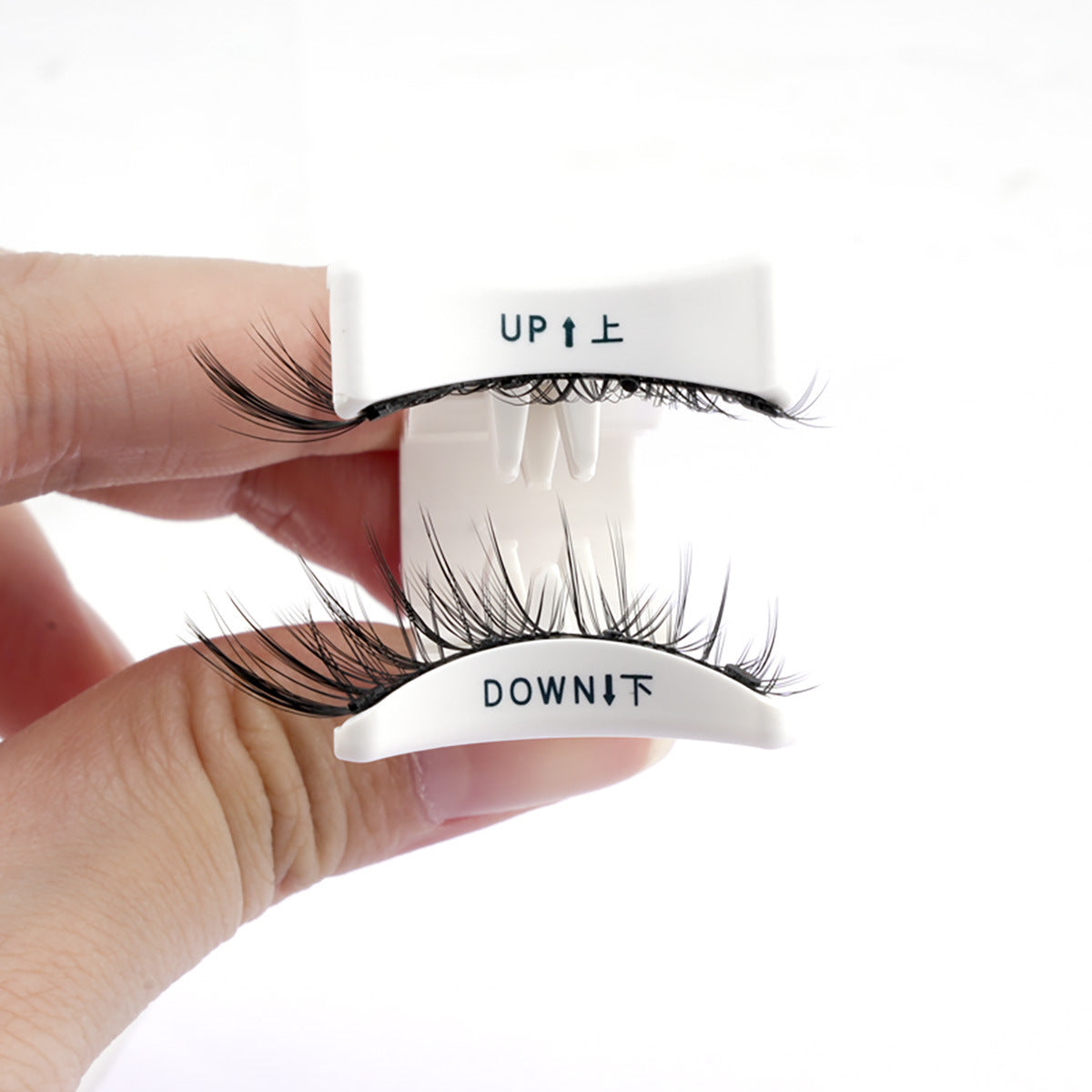 European And American Reusable Waterproof Natural Thick Magnetic False Eyelashes