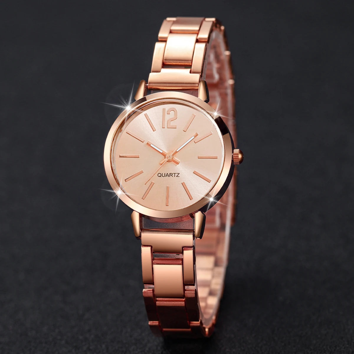 1/2/3PCS Fashion Women Watches Simple Dial Analog Quartz Watch for Women Reloj Mujer Girls Clock Gift(Without Box)