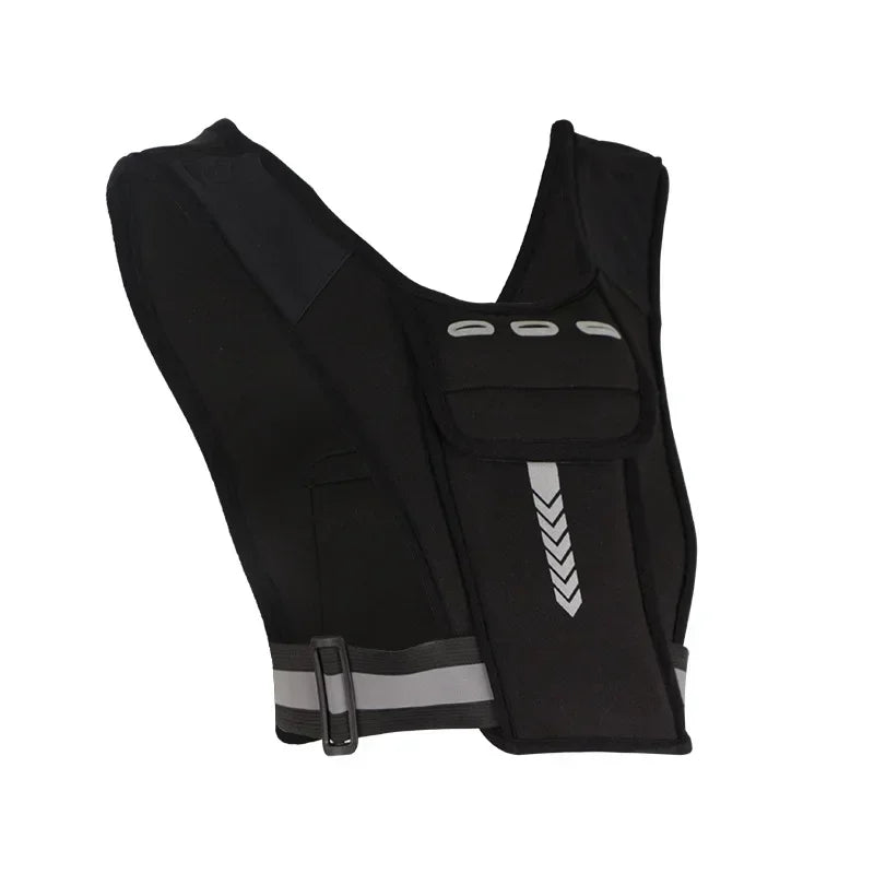 Outdoor Sport Running Backpack Men Universal Lightweight Running Vest Mobile Phone Card Bag Pocket for Jogging Fitness Chest Bag