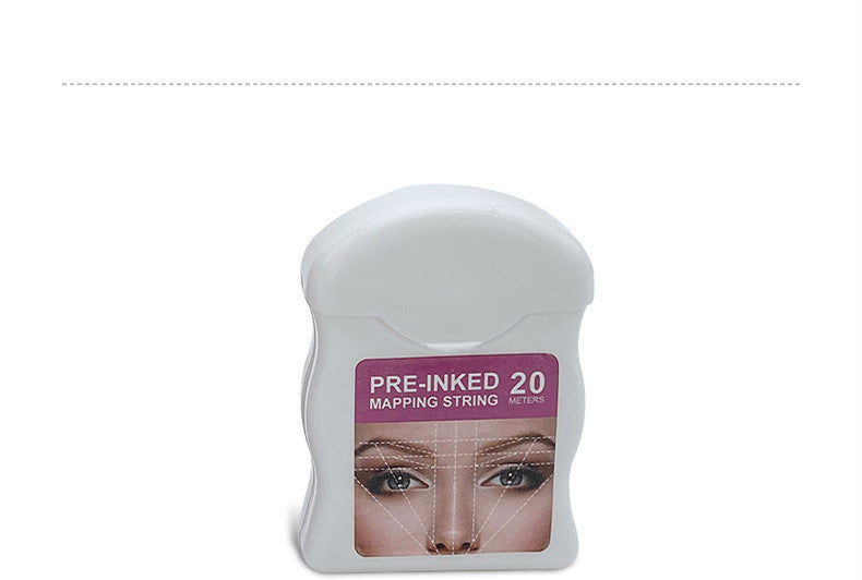 Ink Mapping Line Box Tattoo Eyebrow Design Measurement Symmetry
