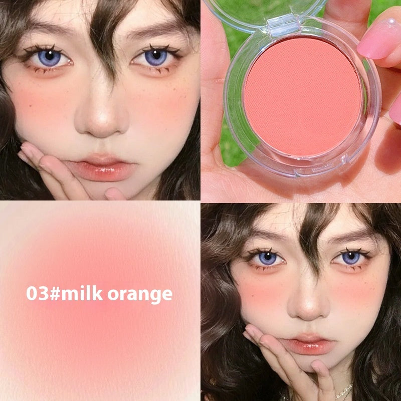 Not Easy To Fly White Brightening Monochrome Blush Eye Shadow