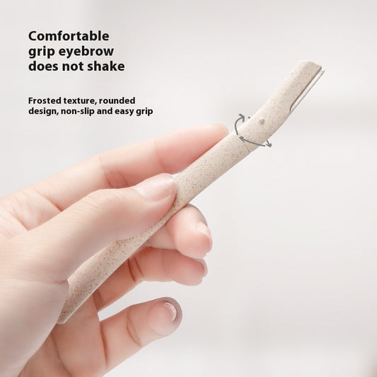 Environmentally Friendly Material Degradable Material Wheat Straw Eyebrow Trimming