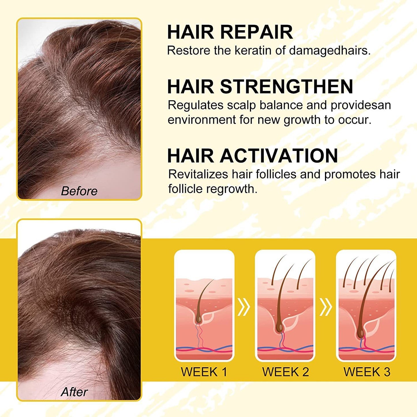 Rice Water Sheng Jiang Wang Hair Nutrient Solution Anti-shedding