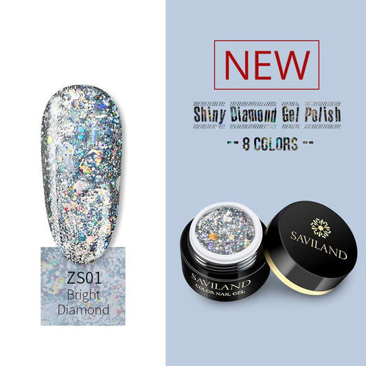 Bright diamond glue  shiny phototherapy glue