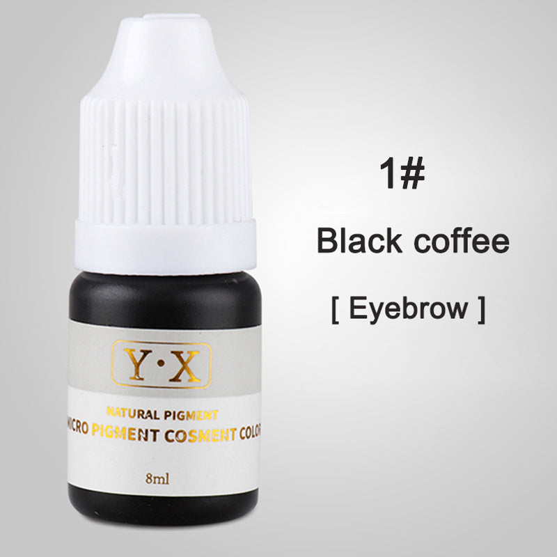 Small bottle of mist eyebrow eyebrow cream