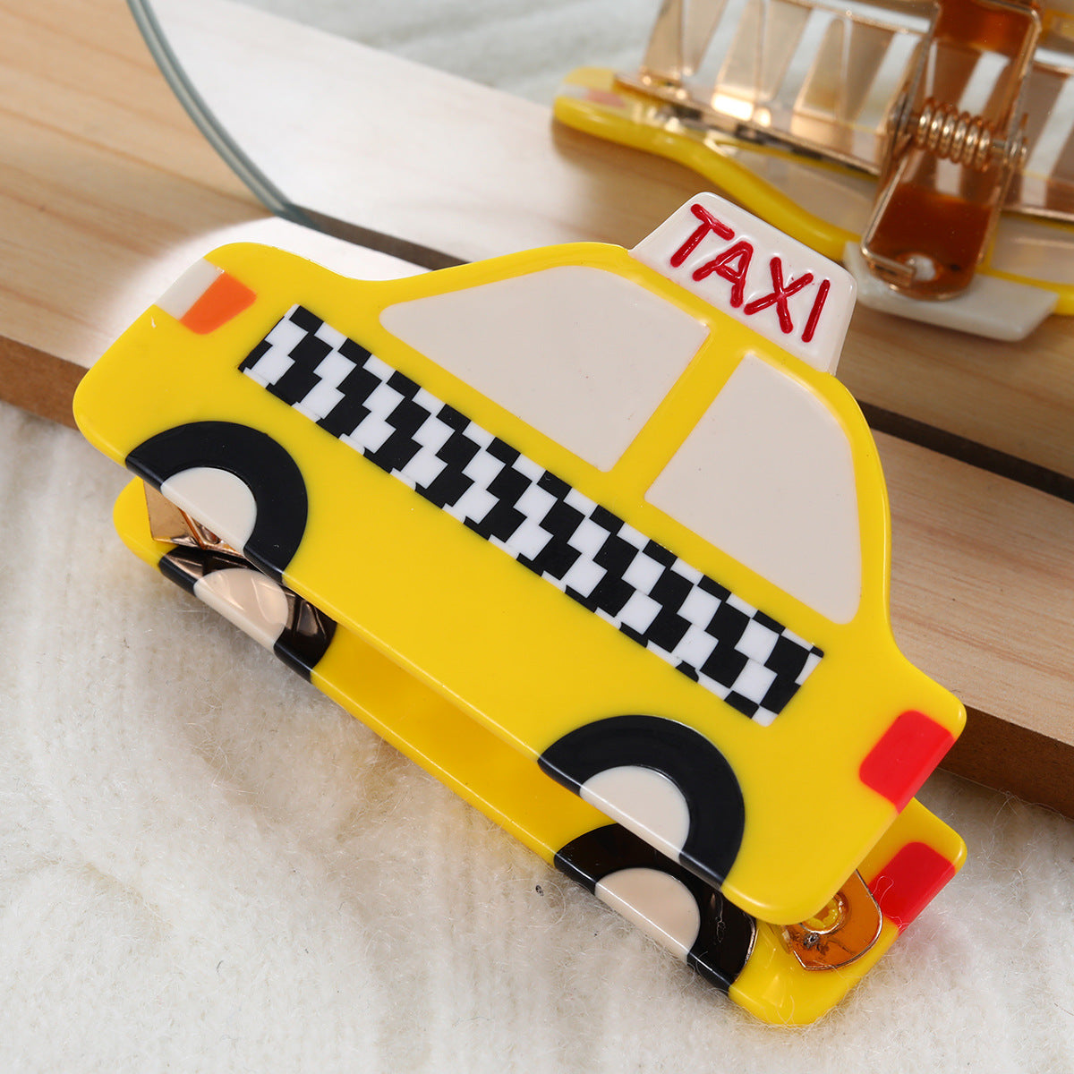 Car Turtle Dinosaur Sausage Dog Barrettes Female
