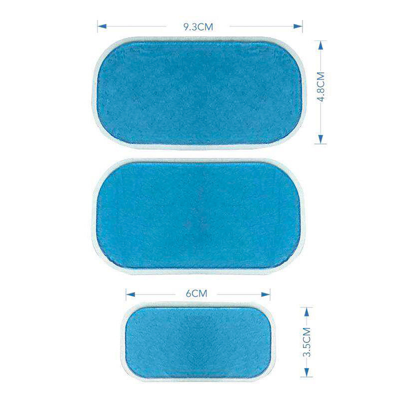 Massage fitness hydrogel patch