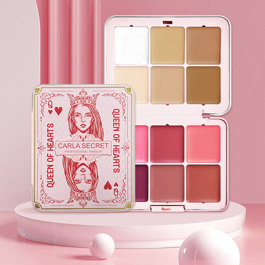 12 Color Iron Box Rouge Natural Matte Blusher
