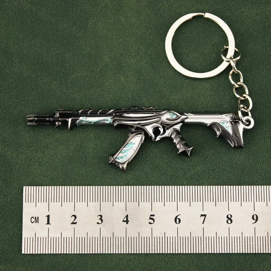 Valorant Weapon Melee Reaver Vandal Prime Karambit Classic Butterfly Knife Peripheral Machine Gun Metal Keychain Gift Toys Game