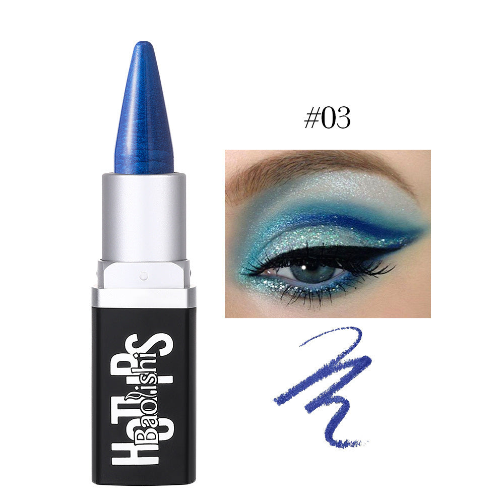 Colorful Pearlescent Creamy Eyeliner Waterproof And Oil-proof Not Smudge